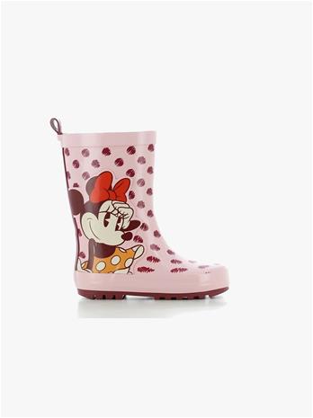 Disney Minni Hiiri Kumisaappaat, Pink/Burgundy, 30