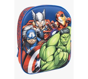 Marvel Avengers 3D Reppu, Sininen/Punainen