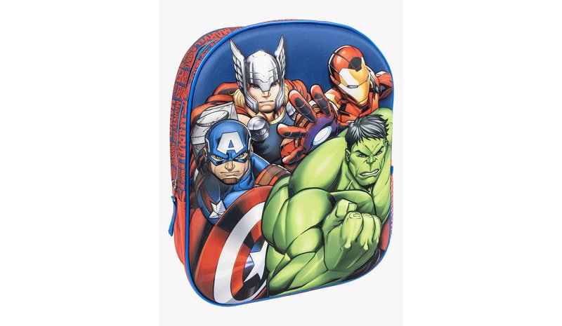 Marvel Avengers 3D Reppu, Sininen/Punainen