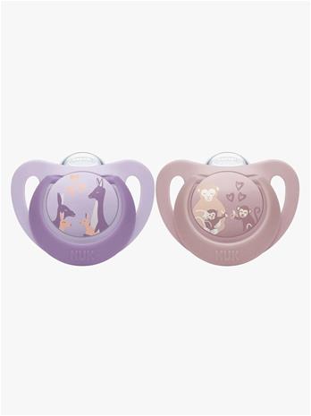 NUK First Choice Classic Tutti 2-pack Koko 2, Monkey/Kangaroo