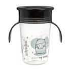 Akuku A0671 opettelumuki – 360° läikkymätön tumma pullo, 240 ml