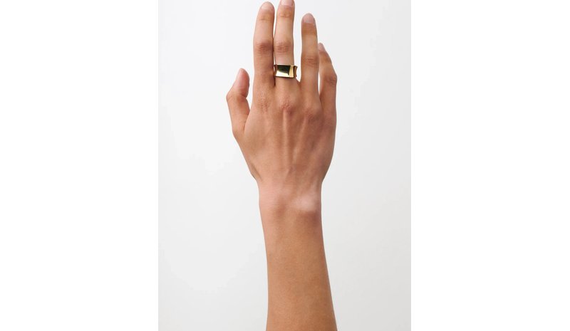 Pernille Corydon Reflection Ring Sormus Korut Gold Pernille Corydon