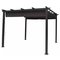 Pergola 3 x 3 m alumiinirungolla – kuva 1