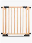 Hauck Clear Step Easyclose Turvaportti, Eco Beech