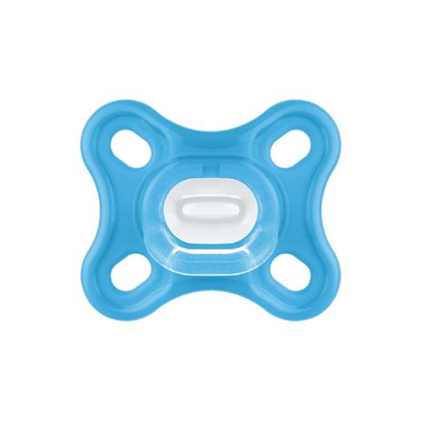 MAM Comfort Silikonitutti 0 kk+, sininen