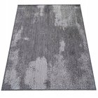 Kaksinkertainen harmaa melange punottu ulkomatto 120x170 cm