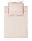 MarMar Copenhagen Bed Linen Scallop Junior - Cream - 100X 140CM