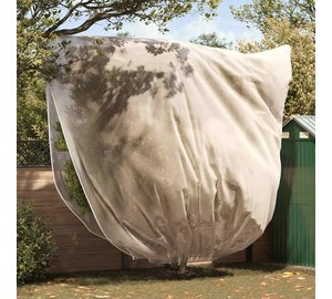 vidaXL Pakkassuoja kasviryhmille 3 pcs Beige 3 x 3,93 m
