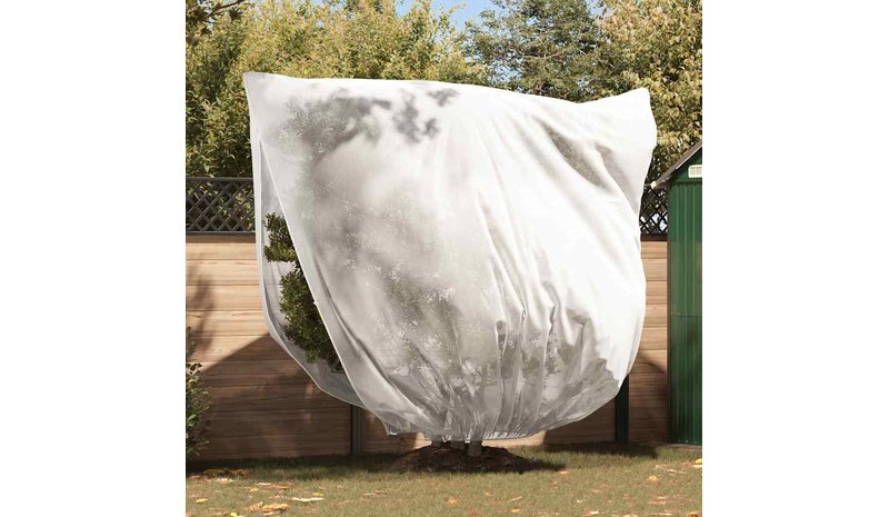 vidaXL Pakkassuoja kasviryhmille 3 pcs Valkoinen 2 x 2,36 m