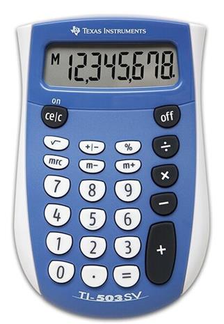 Texas TI-503 SV calculator blisterpacked
