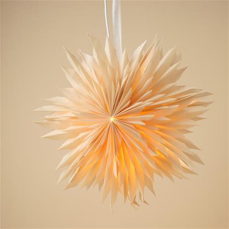 Paperitähti beige 50 cm Northlight