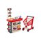 Ecoiffier Grocery counter + Trolley – kuva 1