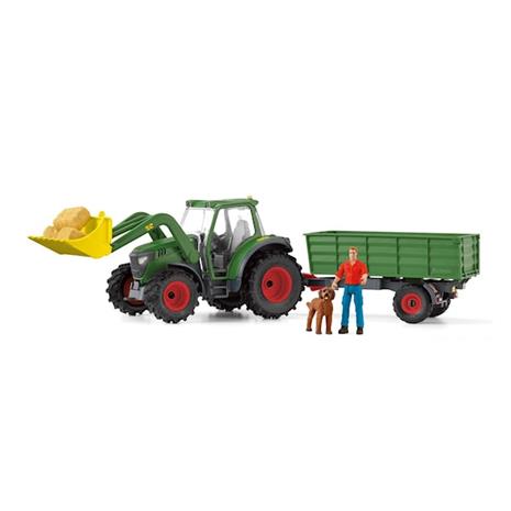 Schleich Traktori ja Perävaunu