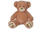 Nicotoy Plush Bear Recycled Brown 66 cm nalle pehmo