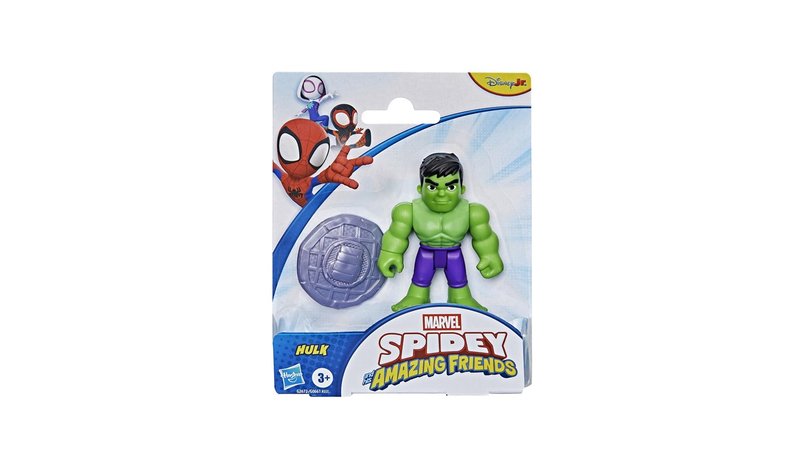 Marvel Spidey And His Amazing Friends 3" Hulk Accessory – kuva 1/2
