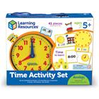 Opi kellonajat - Aktiviteettisetti kellolla Learning Resources