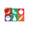 Colorations - Reusable Fruit Stencils - 12 pcs. – kuva 1