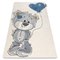 Matto PETIT TEDDY BEAR kerma – kuva 1