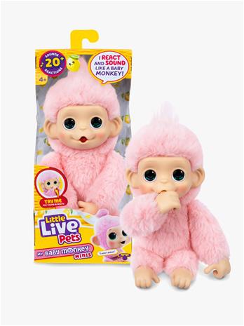 Little Live Pets - My Baby Mini Monkey Pink Lemonz (26764)