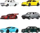 Hot Wheels hopeasarjan Euro Style usean auton pakkaus – korkealaatuinen 6 auton pakkaus (JLB25)