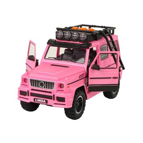 Lelujeeppi Off-Road Lean Toys, vaaleanpunainen – kuva 1/1