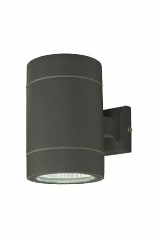 CYKLO seinävalaisin, tummaharmaa, 2 x 3W LED, IP54
