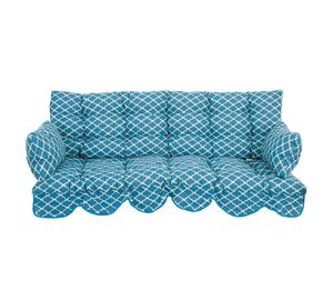 Keinupehmusteet PATIO Bora H030-21PB, sininen polyesteri, 170 x 100 cm