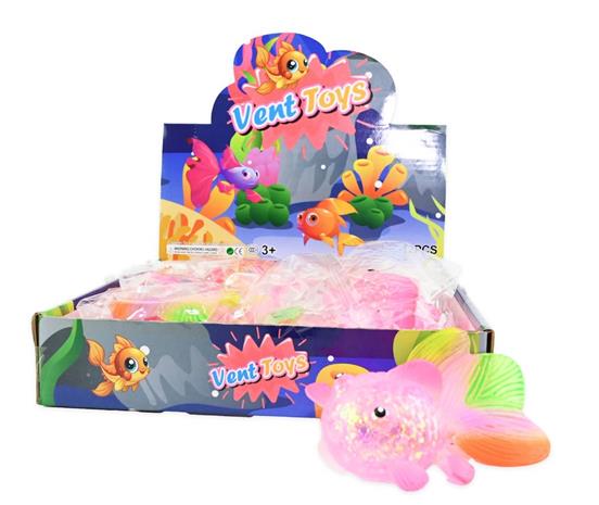 Squeeze Sugar Goldfish 12 cm squishy fidget – kuva 1/2
