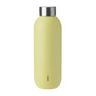 Stelton Keep Cool Vacuum Insulated Bottle, 0.6 L Home Kitchen Water Bottles Yellow Stelton