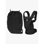 Ergobaby Omni Deluxe Kantoreppu Verkkokangas + Sadesuoja, Onyx Black