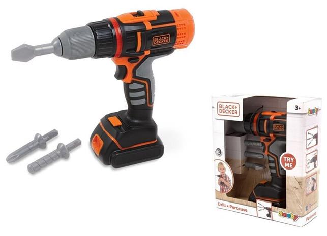 Smoby Black+Decker Akkuruuvinväännin