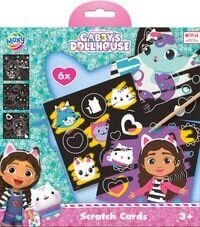 Creative Craft Group - Scratch Cards Gabby's Dollhouse Set 7pcs.