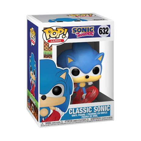 Funko Pop Games: Sonic The Hedgehog - Classic Sonic FIGU