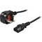 Uk Power Cable - C13 - 1,5 M – kuva 1