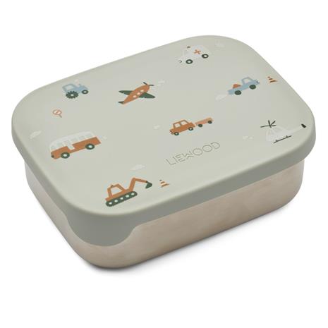 Arthur Lunchbox Vehicles Dove Blue Liewood