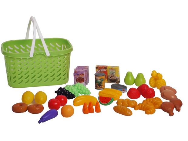 Junior Home Shopping Basket 40 pcs