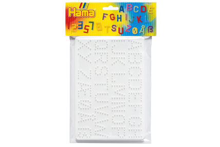 Hama Ironing beads Pegboards-Letters and numbers – kuva 3/3