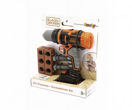 Mekaaninen ruuvimeisseli lisävarusteilla Black & Decker