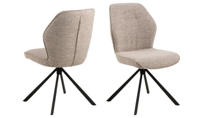 Actona Aura -tuolisetti, 2 kpl, beige