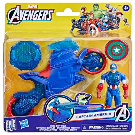 Marvel Avengers Captain America ja Turbo pyörä