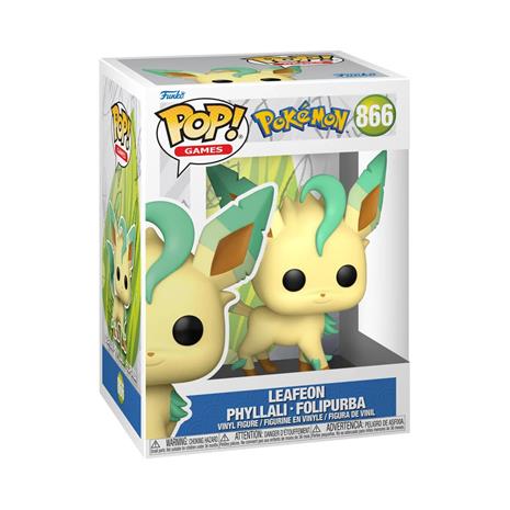 Funko Pop! Games: Pokemon - Leafeon (9cm) FIGU
