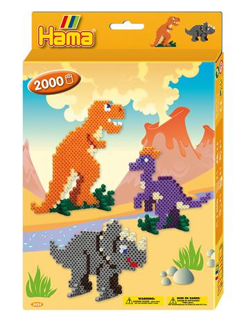 Hama Beads Set - Dino World 2000 pcs