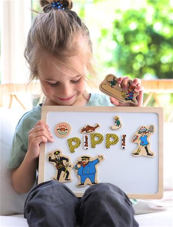 Pippi Magneettikirjaimet Hahmoilla Micki