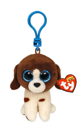 TY Beanie Boos 35245 Muddles clip koira pehmo, Muut lelut