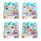 Squish-a-longs 2,5 cm hahmo 8 kpl S3 – kuva 1