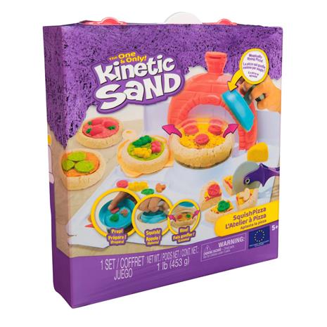 Kinetic Sand Sand Squish Pizza