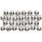 Creativ Company Beads Silver 50pcs. – kuva 2
