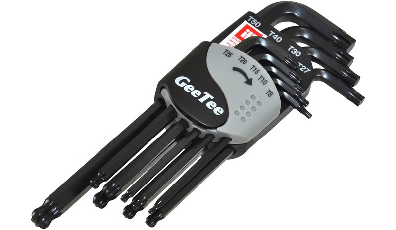 GEETEE 9-OS PALLOPä?ä? TORX-AVAINSARJA