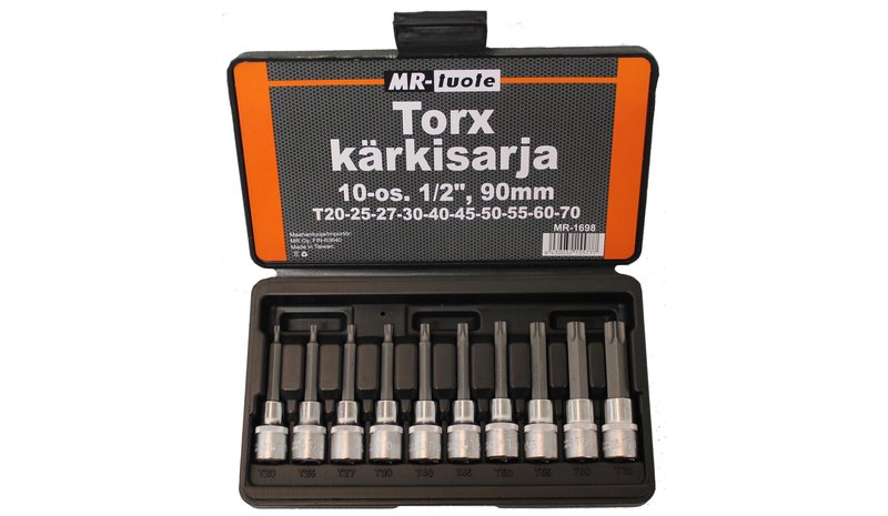 MR 10-OS 1/2' 90MM TORXAVAINSARJA
