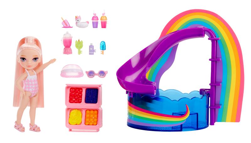 Rainbow High Little Compact Playset- Swim